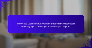 Miłość bez Oczekiwań: Kultywowanie Emocjonalnej Odporności i Adaptacyjnego Uczenia się w Nowoczesnych Związkach